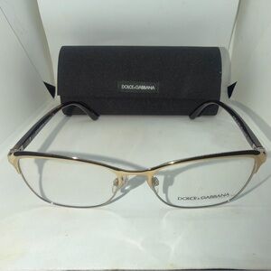 Dolce & Gabbana Women's Gold Frame Glasses